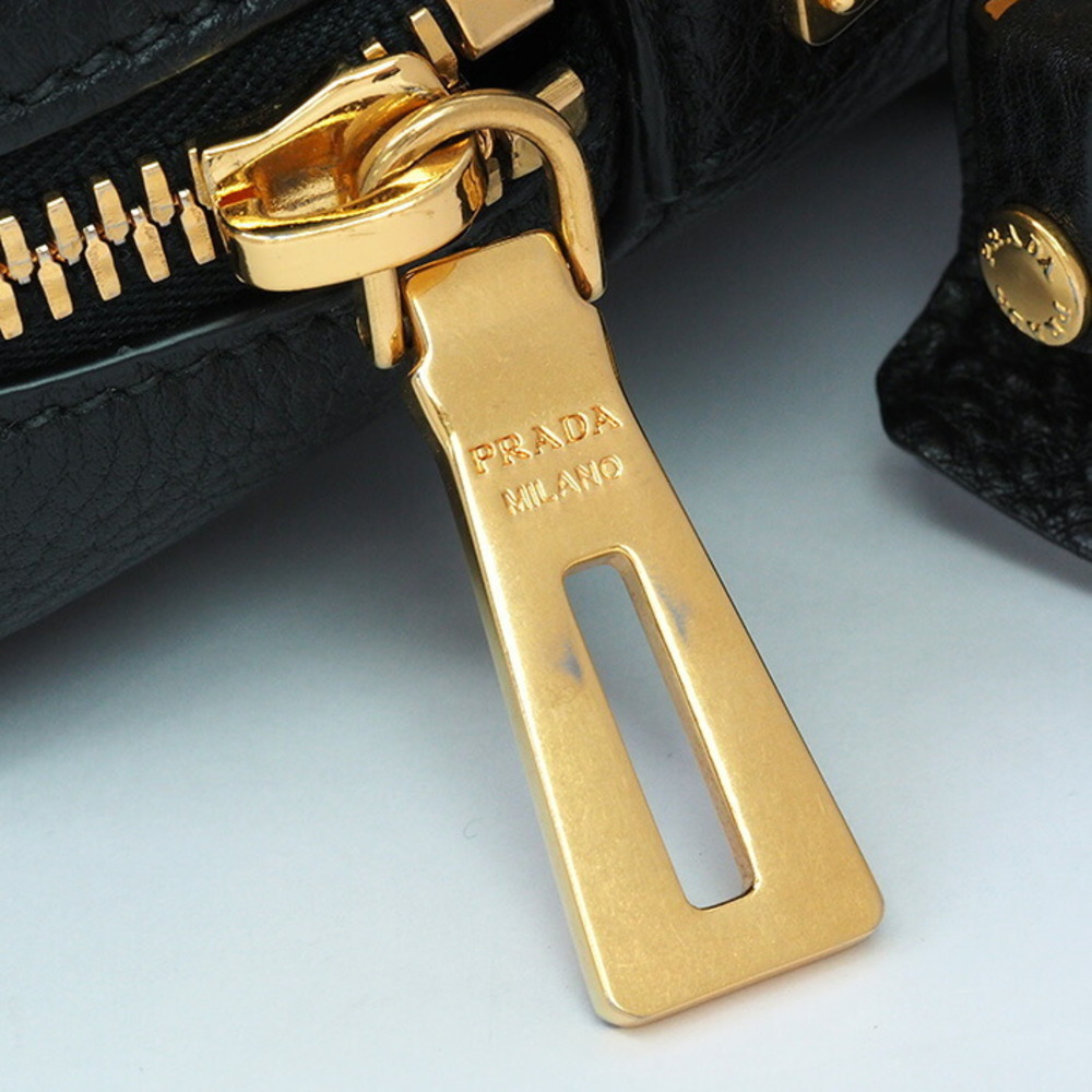 Prada Mini Boston Bag Logo Saffiano - Picture 5 of 7